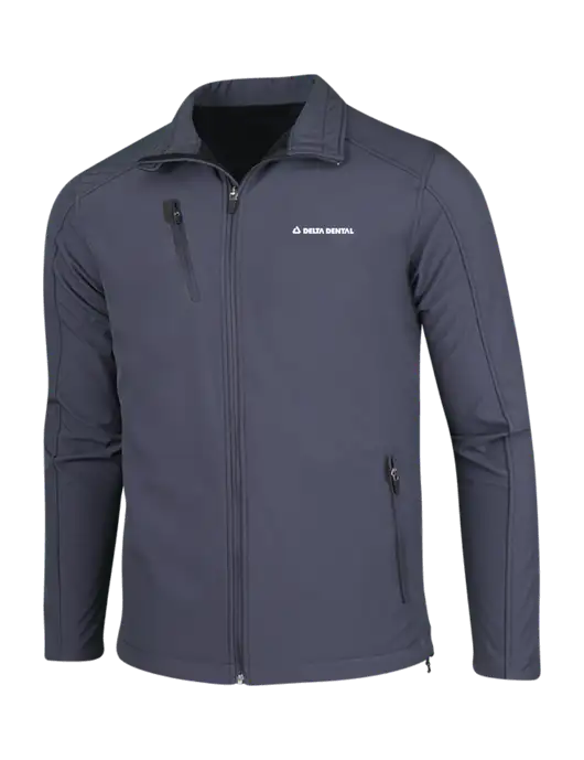 Dark Grey Welded Softshell Jacket w/Delta Dental