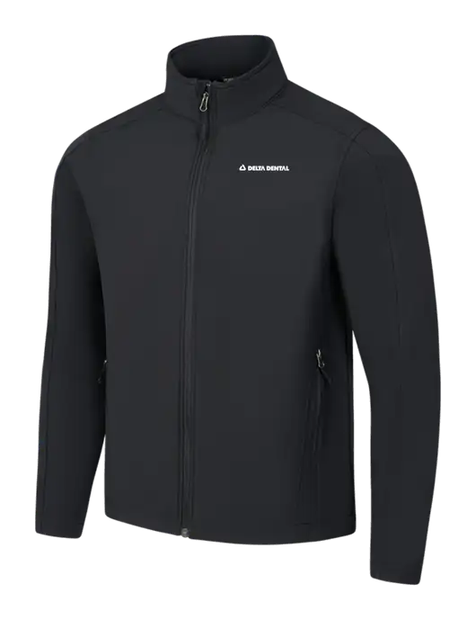 Black Core Soft Shell Jacket w/Delta Dental