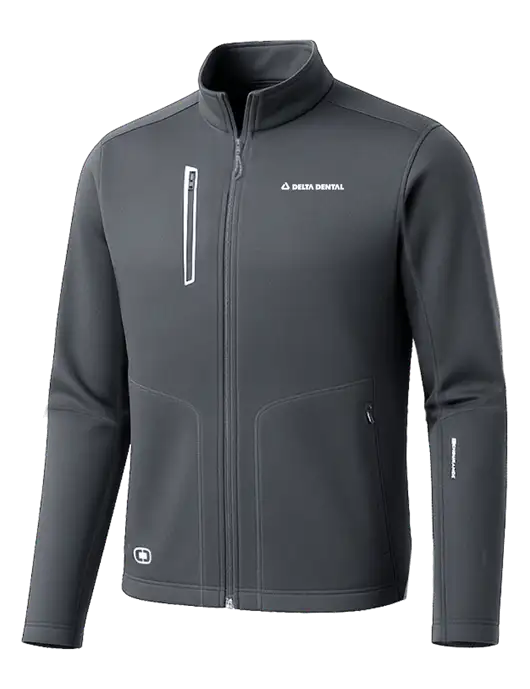 OGIO Dark Grey Endurance Fulcrum Full-Zip w/Delta Dental