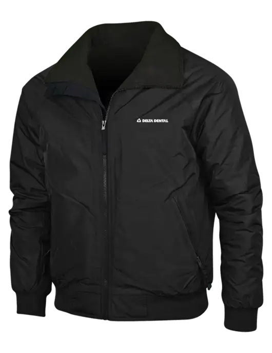 True Black/True Black Classic Challenger Jacket w/Delta Dental