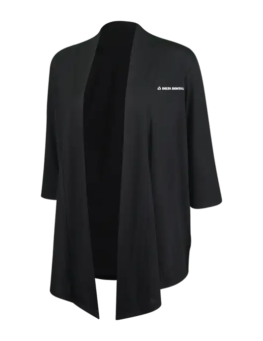 Black Womens Concept Shrug w/Delta Dental