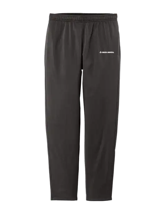 Womens Tricot Very Dark Grey Track Jogger w/Delta Dental