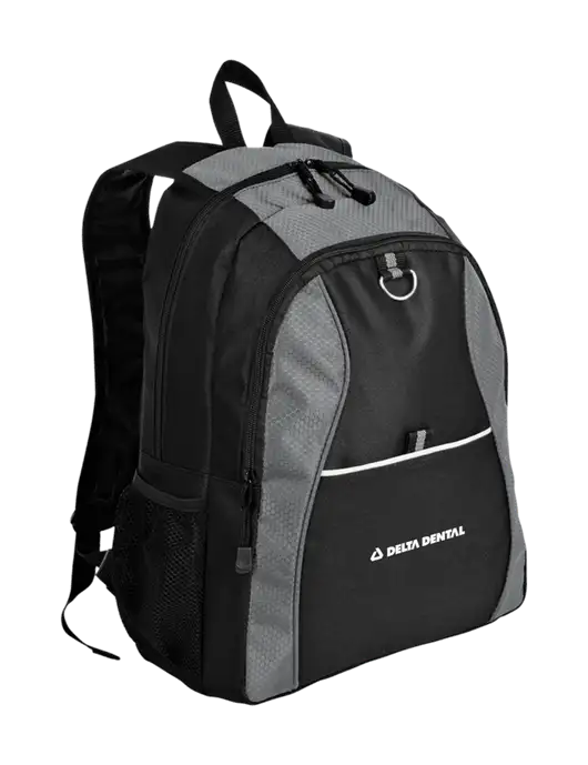 Honeycomb Grey/Black Backpack w/Delta Dental
